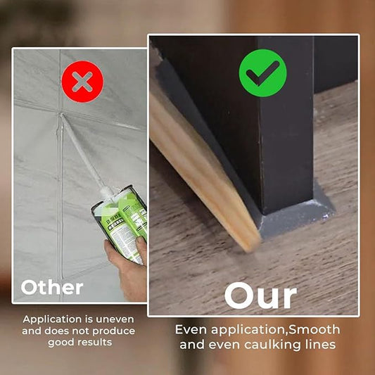 5 Piece 20cm Wooden Sealant Finishing Tool, Wooden Mastic Tooling Sticks For Smoothing Mastics And Sealant, Portable Caulking Smoothing Applicator, Caulk Spreader For Window Door Wall Gaps