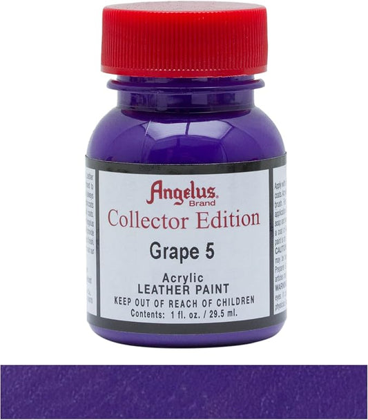 Angelus Collector Leather Paint 1 oz Grape 5