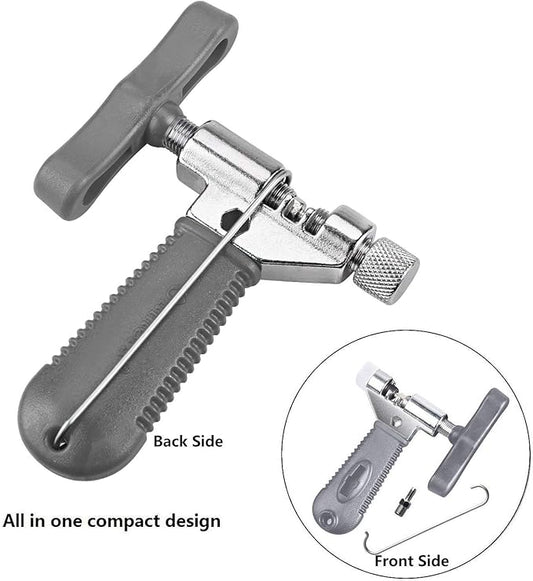 Oumers Universal Bike Chain Tool, Road & Mountain Bicycle Chain Breaker & Installer Kit, Chian Splitter Repair Kit