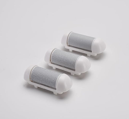 3 Different Replacement Roller Head for IWEEL/CIVYPRO/OTAZWA/ADAMPARK/ZIKILLYA/ELMCHEE/NICEBIRDIE Foot File Pedicure Tools for Feet Callus Shaver Pedicure kit for Cracked Heels and Dead Skin