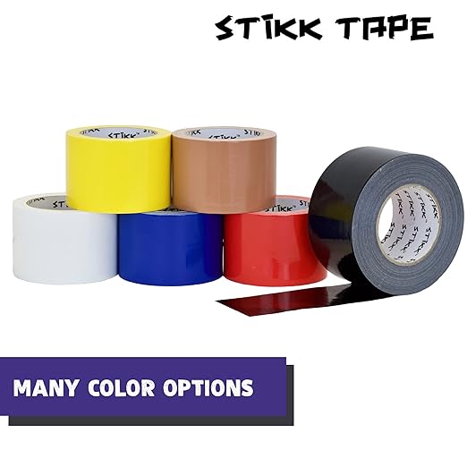 STIKK Purple Duct Tape, 3 inch x 25 Yards, Heavy Duty Waterproof Tape for Repairs and Projects