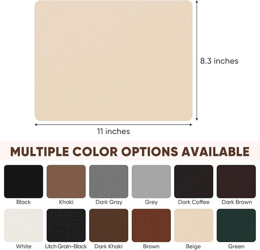 Leather Repair Patch Self Adhesive,8.3″ x 11″ Vinyl Patch Kit,Leather Repair Kit for Furniture,Car Seat,Couch,Office Chair.(Beige)
