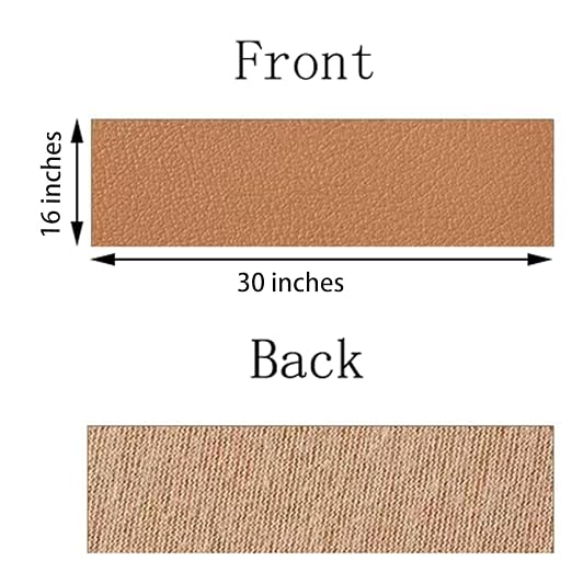 PXBBZDQ Sofa Repair Leather Patch 16X30 Inch Leather Repair Patch Self Adhesive Leather Tape