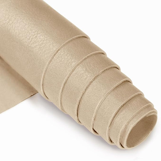 NPBAG Leather Repair Patch Kit 25 x 50 Inches, Self-Adhesive Leather Tape Upholstery Vinyl Sticker for Couches, Sofa, Furniture, Car Seats, Bags, Jackets (Crazy Horse)
