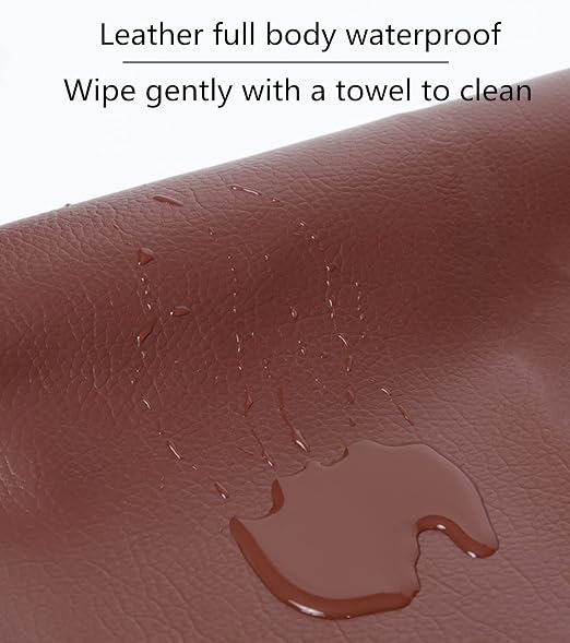 Leather Repair Patch Tape, Leather Adhesive Self-Adhesive, First Aid Patch Fix Tear Kit for Furniture Sofas Vinyl Car Seats Couch Chairs Shoes Down Jackets (Gold)