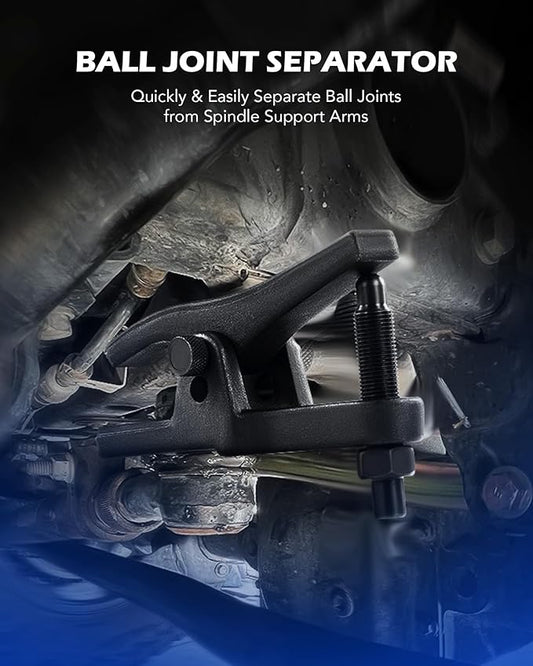 Orion Motor Tech Ball Joint Separator, Ball Joint Removal Tool for Separating Ball Joints Arms Tie Rods on Most Cars and Light Trucks, Ball Joint Puller and Extractor with 1/2" Socket