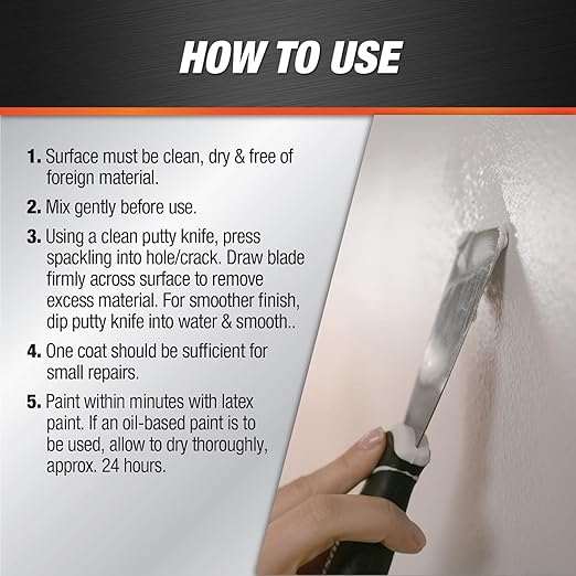 DAP FAST'N Final Lightweight Spackling