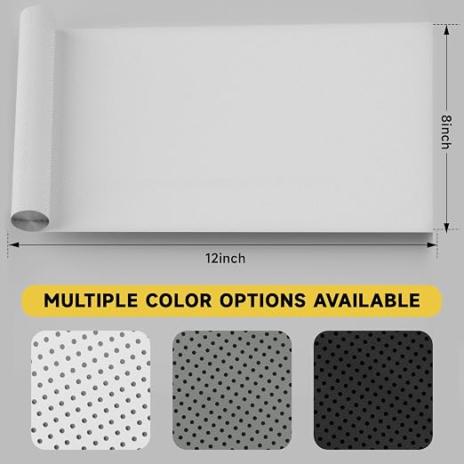 Leather Repair Patch, Breathable Perforated Strong Sticky Self Adhesive Repair Patch, DIY Leather Patches for Couches, Furniture, Sofa, Car, Chair (White 8x12inch)