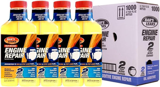 Bar's Leaks High Mileage Engine Repair-It, Pack of 4