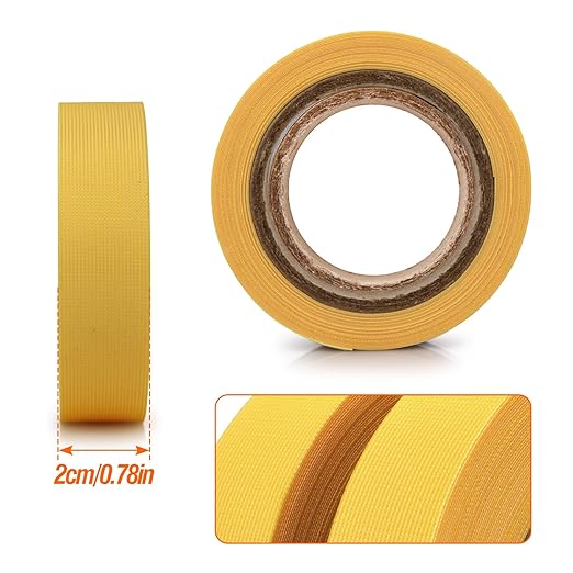 TPU Seam Sealing Tape – Waterproof Heat-Seal Fabric Repair Tape for Tents, Outdoor Gear, and Apparel, 0.79 in x 5.47 yd, Yellow