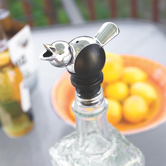 Pund'it Tequila Mockingbird Liquor Pour Spout, Reusable Liquor Bottle Pourer