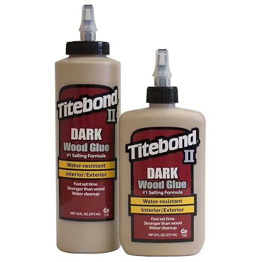 Franklin 3704Wood GLUES Titebond Dark Glue Pint