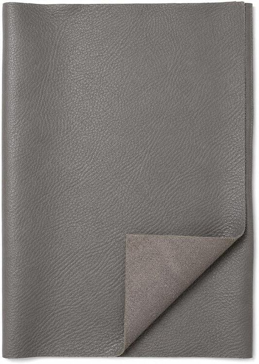 Reed Leather Hides - Cow Skins (8 inches X 11 Inches, Gray) | Arts and Crafts