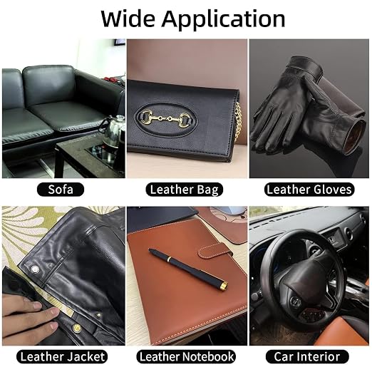 Leather Repair Patch, Repairing Sofas,2.36x197in, Couches, Clothes Repair Anti Scratch Waterproof Black, Self-Adhesive Leather Tape with Fabric Mesh,Car Seats, First Aid Patch for Jackets