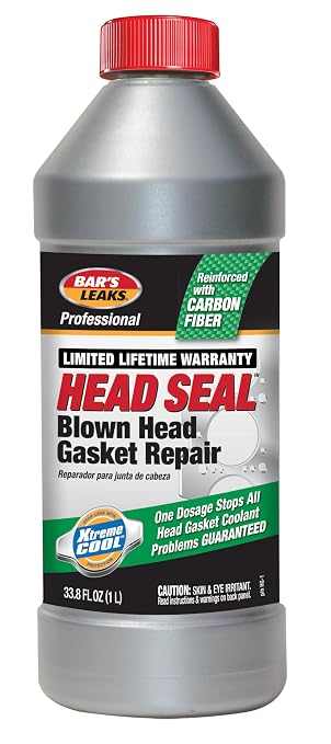 Bar's Leak HG-1-4PK HEAD SEAL Blown Head Gasket Repair - 33.8 oz, (Pack of 4)
