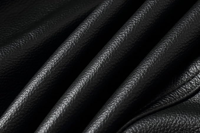 REED Leather HIDES - Cow Skins (40 Square Foot, Black) | Arts and Crafts