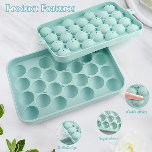 Grape Soap Molds for Soap Making, 3D Silicone Fruit Mold for Homemade Soap, Decorative Grape Shape Mold for DIY Soap Making Kit, Professional Soap Making Supplies for Adults and Crafters, Blue