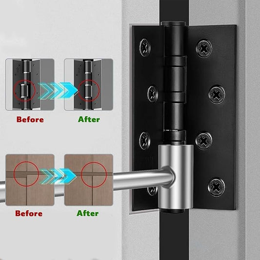 2 Pack Hinges Gap Adjusting Wrench, Door Hinge Repair Tool, Door Hinge Repair Spanner,14-18 mm and 23-25mm Door Hinge Adjustment Tool ,Hand Tools Adjustable Wrench Tools
