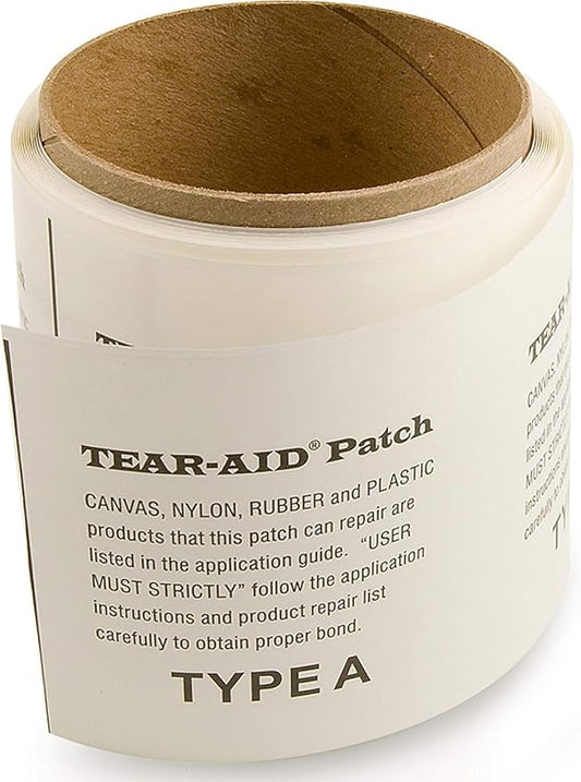 Tear-Aid Repairs Patch Roll Kit for Type A Fabrics (2 Pack) Size: 2Pack Model: