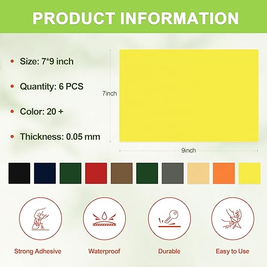 TIANLDD Waterproof Repair Tape for Boat Covers,Tents,Tarp,RV Awning,Fabric Repair Tape(Yellow)