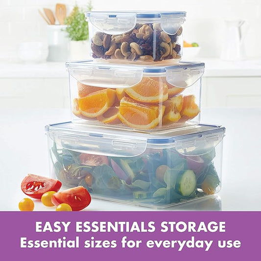 Lock & Lock Assorted Food Storage Container Set (6-Piece)