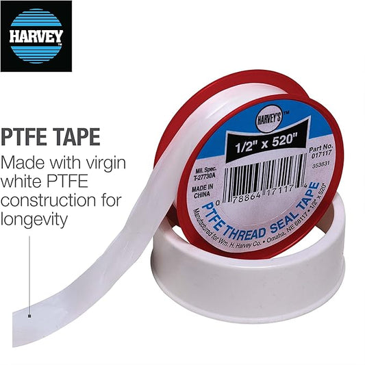 William H.Harvey Co. 017072-500 017072B-500 Seal Tape, 260 x 1/2"