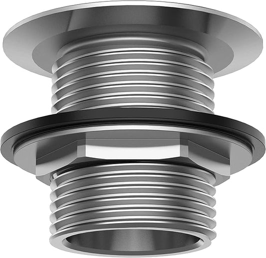 Stainless Steel Bar Sink Drain 1" Nominal Pipe Size (1" NPS Thread) for 1-3/8" Sink Opening