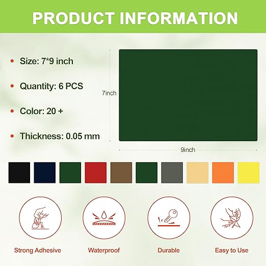 TIANLDD Waterproof Repair Tape for Boat Covers,Tents,Tarp,RV Awning,Fabric Repair Tape(Dark Blue)