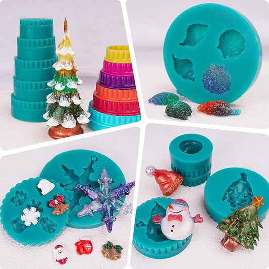 LET'S RESIN Super Elastic Silicone Mold Making Kit 10A,70.5oz Jade Green Mold Making Liquid Silicone Rubber, Ideal for Casting Resin Molds/Silicon Molds/Candle Molds/Silicon Inlay (2KG)