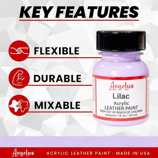 Angelus Lilac Acrylic Leather Paint