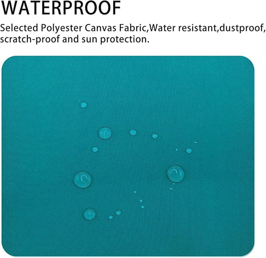 Gheeidau Canvas Repair Patch 9×11 Inch 3Pcs Waterproof Self-Adhesive Fabric Repair Patch for Tents,Boat Cover,Pop Up Canopy,Patio,Bags,Car Seats,Sofas,Furniture Cover(Moss Green)