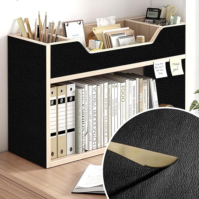 Leather Repair Patch 15.7x40 inch Large Self-Adhesive Leather Repair Tape Vinyl DIY Leather Repair Kit for Sofa Car Seats Chairs Shoes Bags Damaged Leather Furniture (Black)