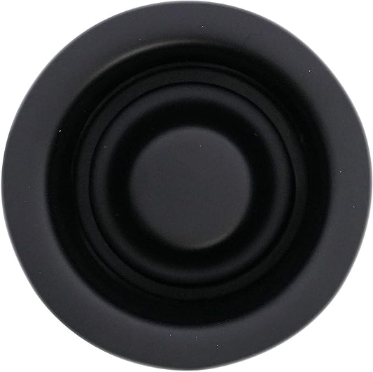 Westbrass D2089-50-62 4-1/4" Kitchen Sink Waste Disposal Drain Flange and Stopper, Matte Black (50-Pack)