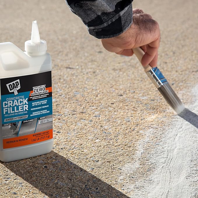 DAP Concrete Crack Filler, Gray, 1.62 lb (7079860500)