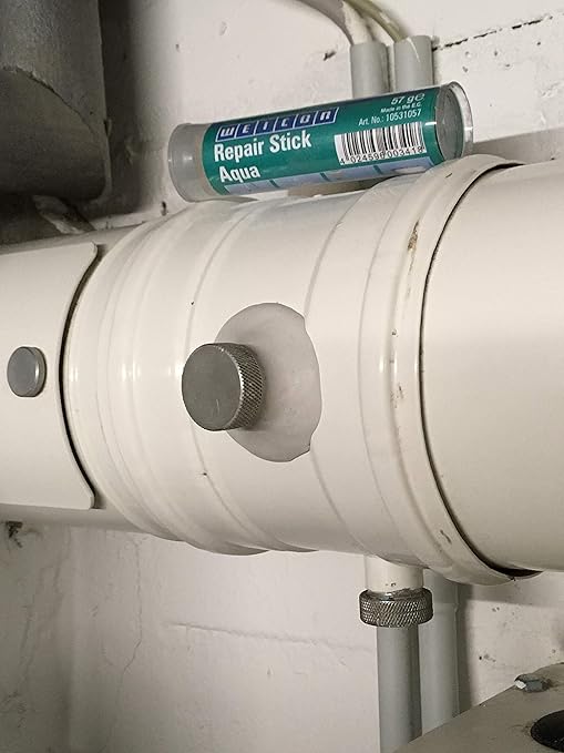 WEICON Repair Stick Aqua | 2-Component Special Adhesive epoxy Resin Fast Repair of radiators, Pool, Maritime and Underwater Areas | Industrial Grade (2oz (57g))