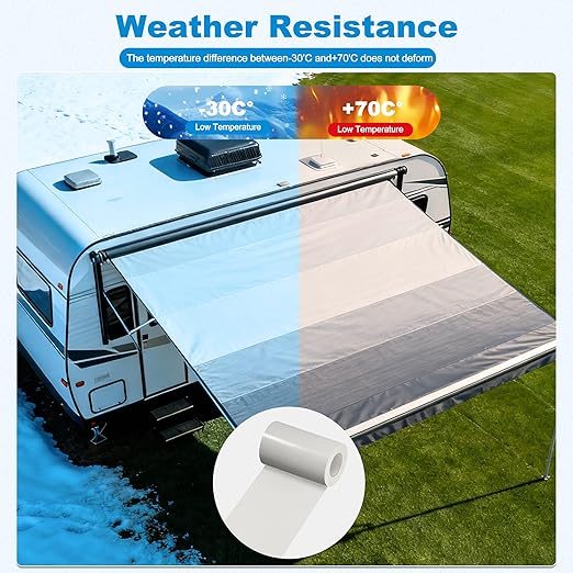 TIANLDD Clear Waterproof Vinyl Repair Tape for Boat Covers,Tents,Tarp,RV Awning,Fabric Repair Tape-3.3IN x 15FT