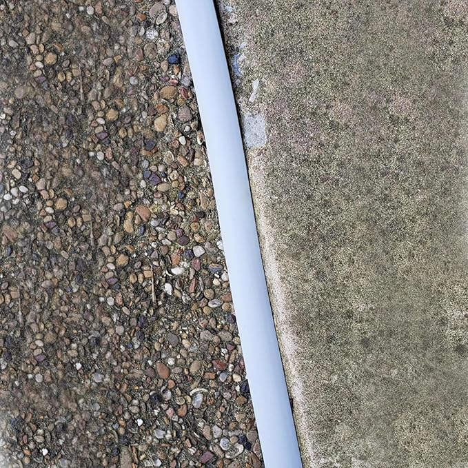 Flexible EPDM Rubber Strip (100 ft Long and 3/4 inch Wide) for Concrete Crack Repair and Replacement - Weather and Aging Resistant Expansion Joint Filler for Driveways and Sidewalks