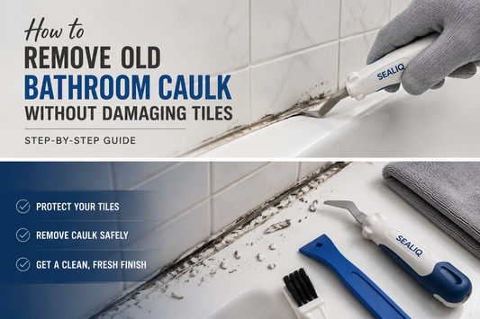 How to Remove Old Bathroom Caulk Without Damaging Tiles