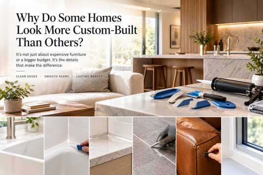 Refined home interior showing the finishing details that create a custom-built look