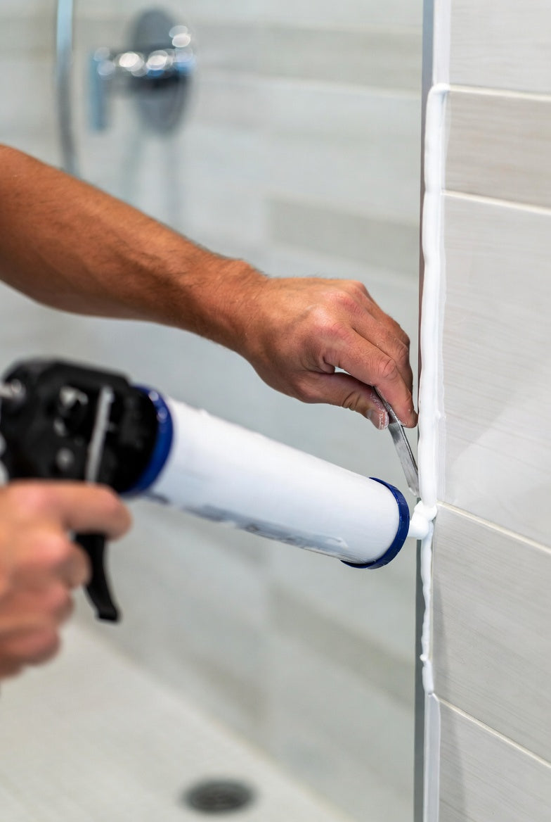 Shower Caulking Tool