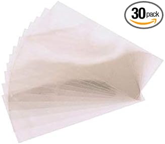 GlasWeld Film Tabs for Professional Windshield Repair - Pack of 30 - Helps Repair Rock Chips & Cracks in Auto Glass - Great Addition to Your Resin Kit Tool for a Smooth & Seamless Windshield Repair