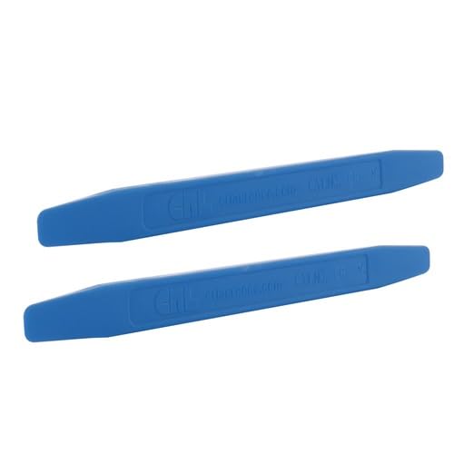 Vintage Technologies RV 2 Pack Tapered Plastic End Stick Tool | All Purpose RV Blue Stick | Caulk Spreader | Adhesive Applier