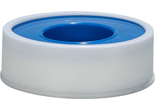 Weld-On 80310 Thread Seal Tape with PTFE, 1/2 inch by 520 inches, White