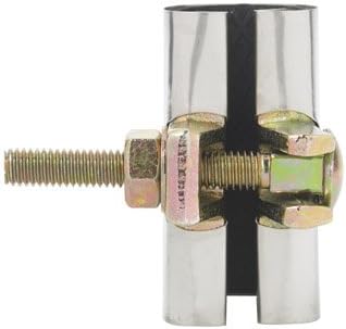 BK Products 1 in. Galvanized 430 Stainless Steel Pipe Repair Clamp