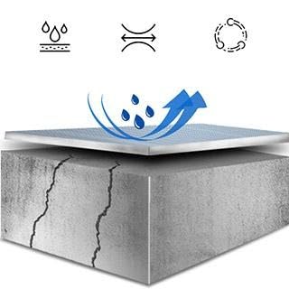 SakerPlus Super Waterproof Tape, Waterproof Sealing Tape, Aluminum Foil Tape for RV Repair, Window, Silicone, Glass (10cm*5m)