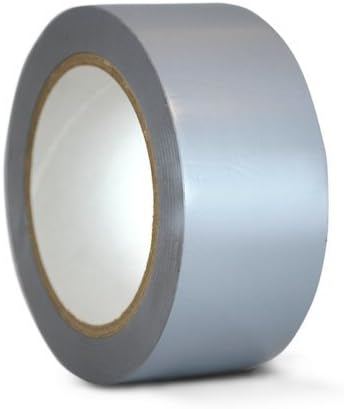 GGR Supplies T.R.U. CVT-536 Gray Vinyl Pinstriping Dance Floor Tape: 3 in. Wide x 36 yds. Several Colors