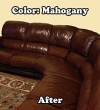 Leather Max XL 8 Ounce Jar Refinish For Your Furniture, Jacket, Sofa or Car Seat, Couch, Purse, Boots (Dark Brown) Super Easy Instructions, Restore Any Material, Bonded, Genuine