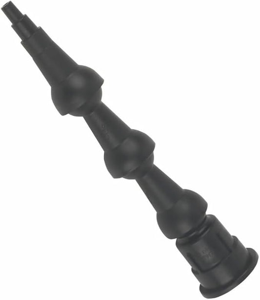 Universal Caulking Nozzle Tip Flexible Bent Caulk Applicator Tool for Corners Bathrooms and Hard to Reach Spaces 4.5In Abs