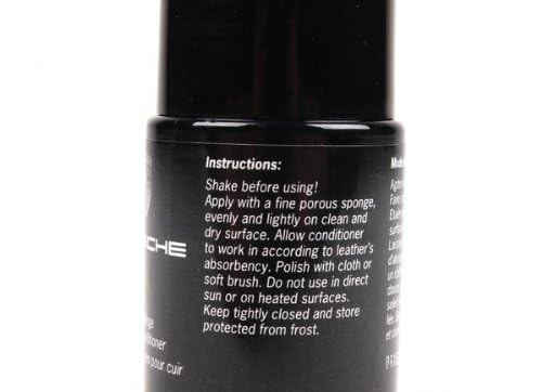 Porsche Leather conditioner, 3.5 oz (100 ml) bottle