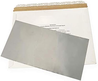 A.A Stick N Repair Cracked Bathtub, Pool Liner, Roof, Skylight, Vinyl Skirting, Siding Repair Kit (Gray)